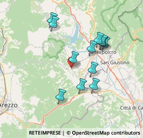 Mappa Via del Crocifissino, 52031 Anghiari AR, Italia (6.80667)