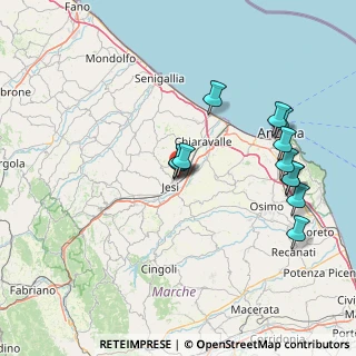 Mappa Centro Direzionale, 60035 Jesi AN, Italia (16.0775)
