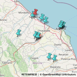 Mappa Centro Direzionale, 60035 Jesi AN, Italia (16.42941)