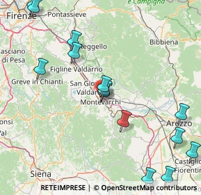 Mappa Via dei Ciliegi, 52025 Montevarchi AR, Italia (21.01643)