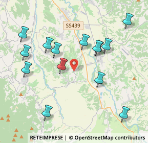 Mappa 56030 Terricciola PI, Italia (4.39286)