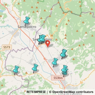 Mappa Via Enrico Mattei, 06016 San Giustino PG, Italia (4.26545)