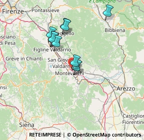 Mappa Via delle Ville, 52025 Montevarchi AR, Italia (12.09545)