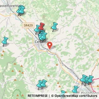 Mappa Via Genova, 50052 Certaldo FI, Italia (5.8965)