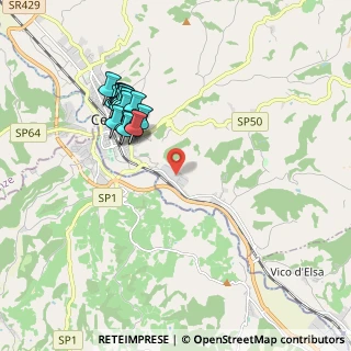 Mappa Via Genova, 50052 Certaldo FI, Italia (1.906)