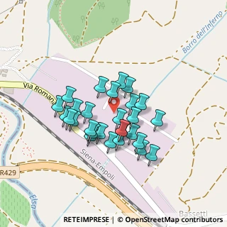 Mappa Via Genova, 50052 Certaldo FI, Italia (0.175)