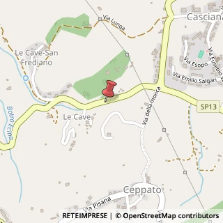 Mappa Via delle Cave, 26, 56035 Casciana Terme Lari, Pisa (Toscana)