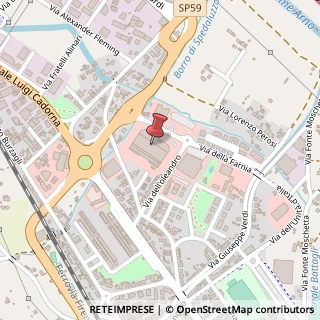 Mappa Via dell'Oleandro, 37, 52025 Montevarchi, Arezzo (Toscana)