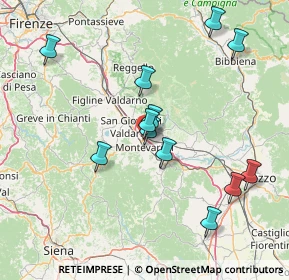 Mappa Via Nino Rota, 52025 Montevarchi AR, Italia (15.6075)