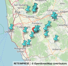 Mappa CAP, 56035 Casciana Terme Lari PI (14.744)