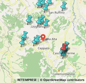 Mappa CAP, 56035 Casciana Terme Lari PI (2.1505)