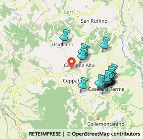 Mappa CAP, 56035 Casciana Terme Lari PI (1.841)