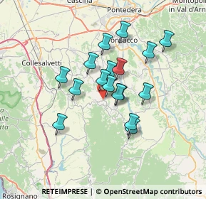 Mappa CAP, 56035 Casciana Terme Lari PI (5.57118)