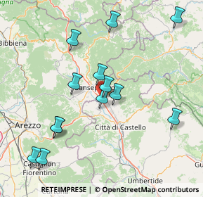 Mappa Via Po, 06016 San Giustino PG, Italia (16.68615)