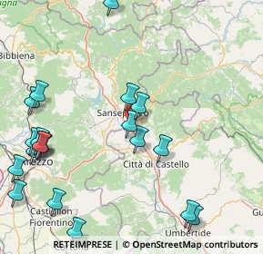 Mappa Via Po, 06016 San Giustino PG, Italia (22.005)