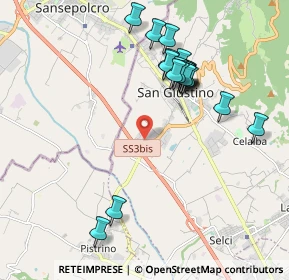 Mappa Via Po, 06016 San Giustino PG, Italia (2.012)
