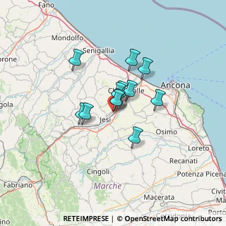 Mappa Via Novello A., 60035 Jesi AN, Italia (8.7725)