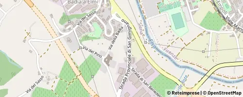 Mappa San Gimignano