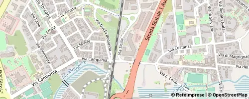 Mappa Livorno