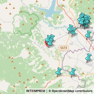 Mappa Via G.Cerboncelli, 52031 Anghiari AR, Italia (6.3125)