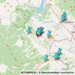 Mappa Via G.Cerboncelli, 52031 Anghiari AR, Italia (3.73067)
