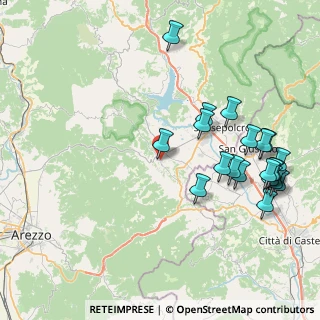 Mappa Via G.Cerboncelli, 52031 Anghiari AR, Italia (9.6825)