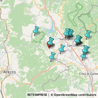 Mappa Via G.Cerboncelli, 52031 Anghiari AR, Italia (7.896)