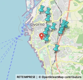 Mappa 57127 Livorno LI, Italia (1.62083)