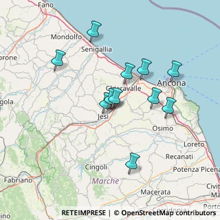 Mappa Via Leone XIII, 60035 Jesi AN, Italia (13.26182)