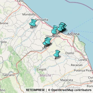 Mappa Via Letteria Belardinelli, 60035 Jesi AN, Italia (11.285)
