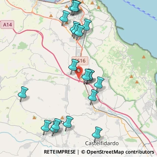 Mappa Via Edison, 60027 Osimo AN, Italia (4.924)