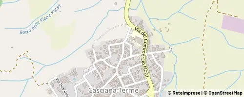 Mappa Casciana Terme Lari