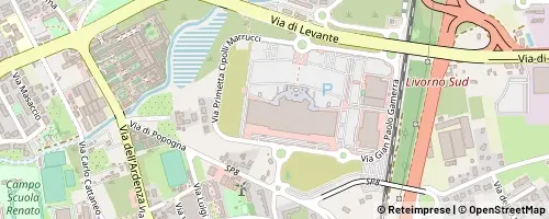 Mappa Livorno