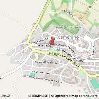 Mappa Viale Ceci, 38B, 60021 Camerano, Ancona (Marche)