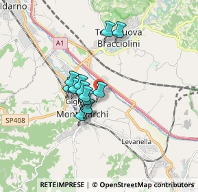 Mappa Viale G. Matteotti, 52025 Montevarchi AR, Italia (1.20308)