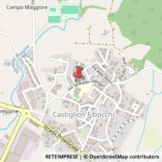 Mappa Via G. Giangeri, 6, 52029 Castiglion Fibocchi, Arezzo (Toscana)