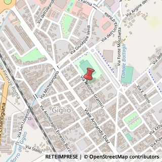 Mappa Via Antonio Gramsci,  132, 52027 Montevarchi, Arezzo (Toscana)