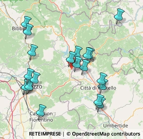 Mappa Via delle Chiarabelle, 52031 Anghiari AR, Italia (17.023)