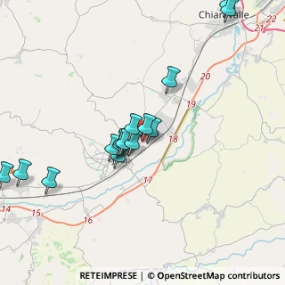 Mappa Via Arnaldo Bellagamba, 60035 Jesi AN, Italia (3.91)