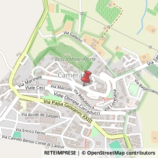 Mappa Piazza roma 43, 60021 Camerano, Ancona (Marche)