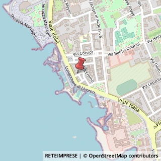 Mappa Via mazenta giovanni ambrogio 2, 57127 Livorno, Livorno (Toscana)
