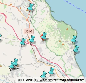 Mappa Via Guasto, 60021 Camerano AN, Italia (6.59733)