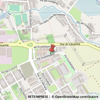 Mappa Via Guadalajara, 39, 57128 Livorno, Livorno (Toscana)