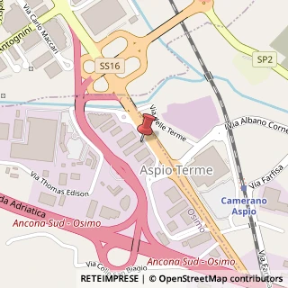 Mappa Via Alessandro Volta, 9, 60027 Osimo, Ancona (Marche)