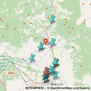 Mappa Pieve a Sietina, 52010 Capolona AR, Italia (5.3005)