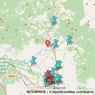 Mappa Pieve a Sietina, 52010 Capolona AR, Italia (5.744)