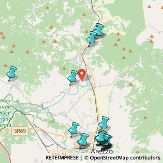 Mappa Pieve a Sietina, 52010 Capolona AR, Italia (6.6845)