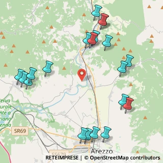 Mappa Pieve a Sietina, 52010 Capolona AR, Italia (5.5695)