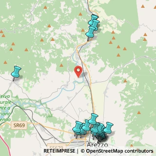 Mappa Pieve a Sietina, 52010 Capolona AR, Italia (6.794)