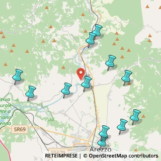 Mappa Pieve a Sietina, 52010 Capolona AR, Italia (5.33417)